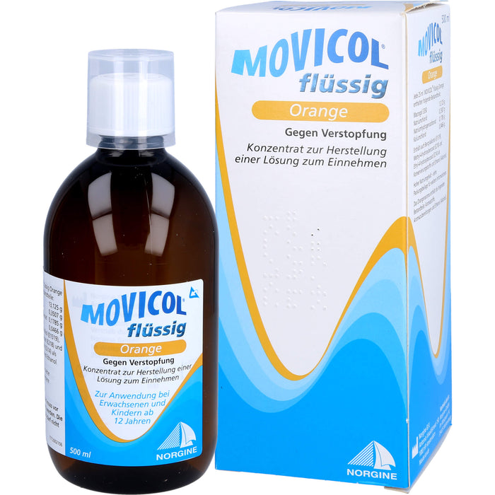 MOVICOL® flüssig Orange, Konzentrat zur Herstellung einer Lösung zum Einnehmen, 500 ml KON