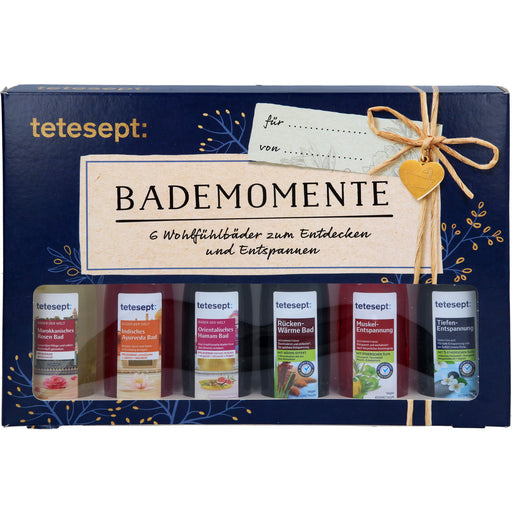 Tetesept Geschenkset Wohlfühlbäder Bademomente, 120 ml Lösung