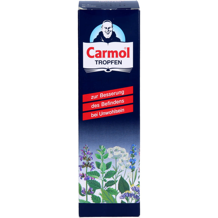 Carmol Tropfen zur Besserung des Befindens bei Unwohlsein, 80 ml Lösung