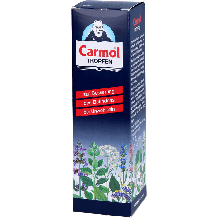 Carmol Tropfen zur Besserung des Befindens bei Unwohlsein, 80 ml Lösung