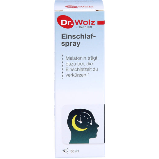 Dr. Wolz Einschlafspray optimale Kombination mit Melatonin und Passionsblumenextrakt, 30 ml Lösung