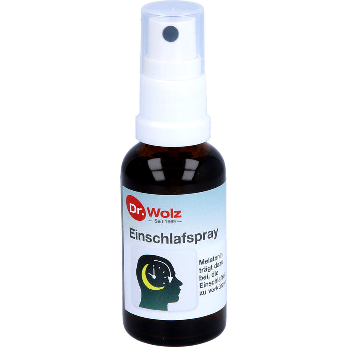 Dr. Wolz Einschlafspray optimale Kombination mit Melatonin und Passionsblumenextrakt, 30 ml Lösung