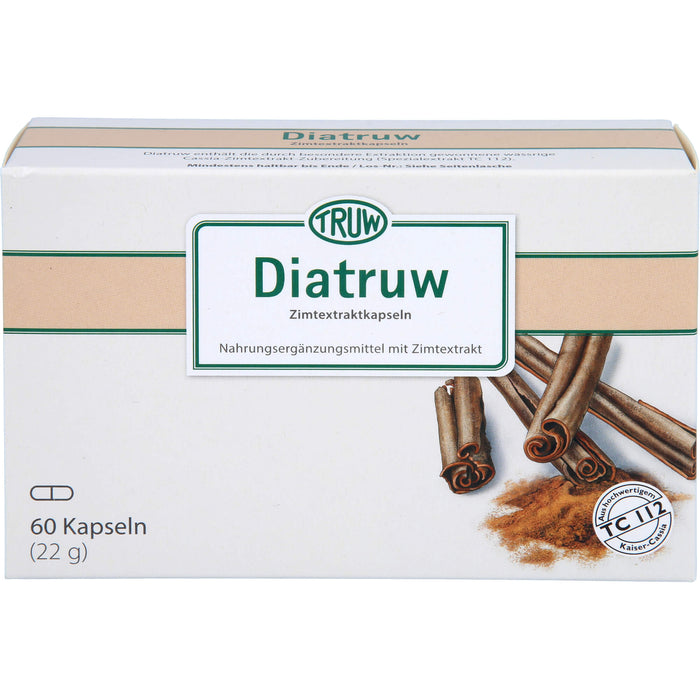 Diatruw Zimtextraktkapseln, 60 St. Kapseln