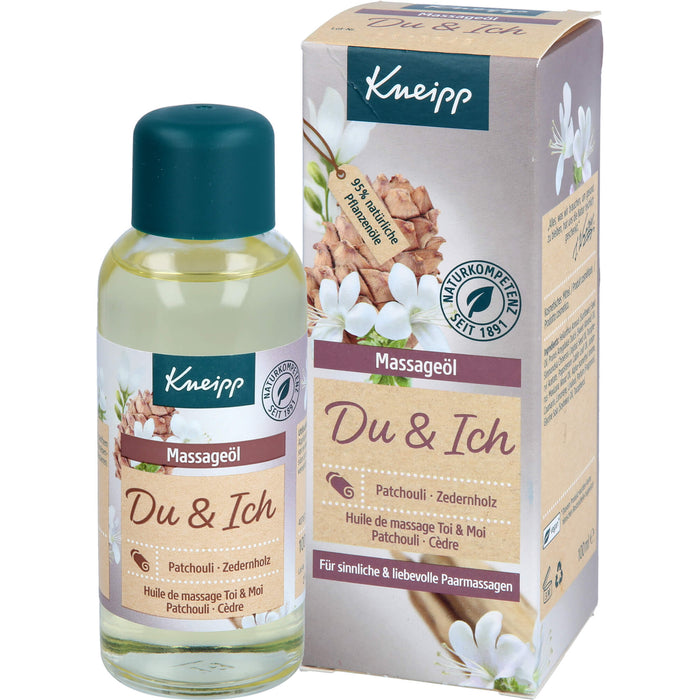 Kneipp Massageöl Du & Ich, 100 ml OEL