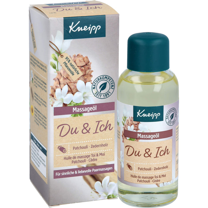 Kneipp Massageöl Du & Ich, 100 ml OEL