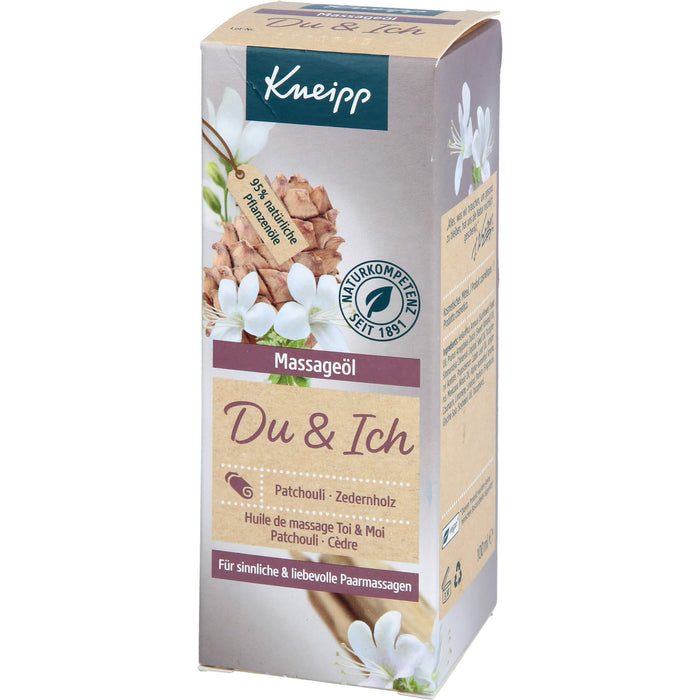 Kneipp Massageöl Du & Ich, 100 ml OEL