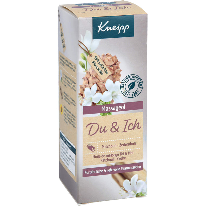 Kneipp Massageöl Du & Ich, 100 ml OEL