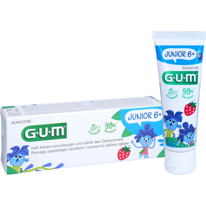 GUM JUNIOR Zahngel, 50 ml Dentifrice