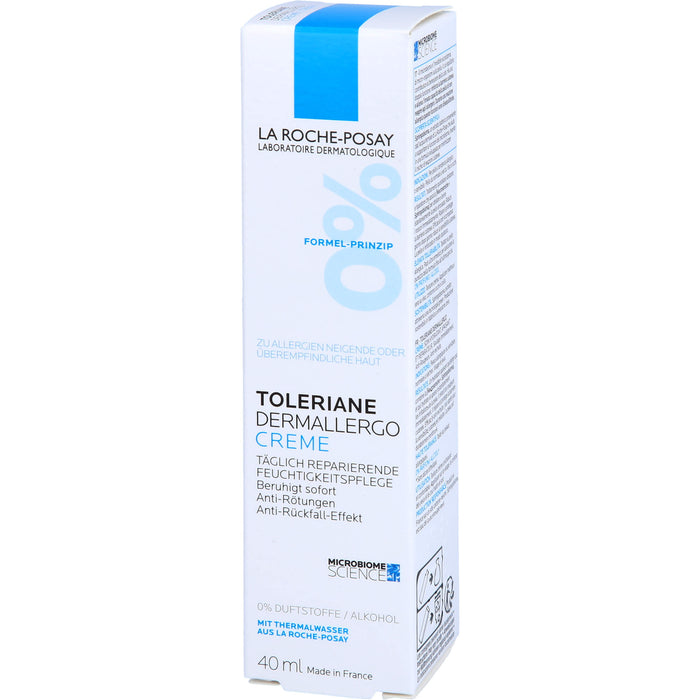 La Roche-Posay Toleriane Dermallergo täglich reparierende Feuchtigkeitscreme, 40 ml Crème
