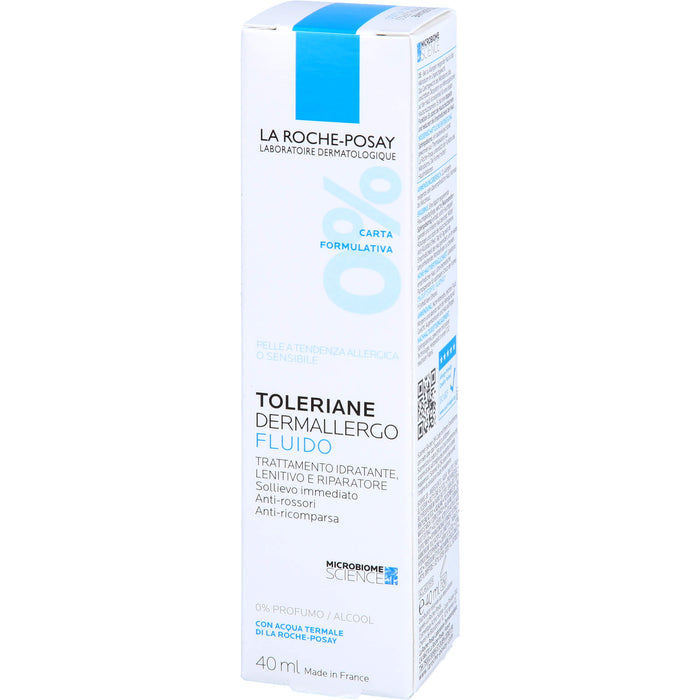 La Roche-Posay Toleraine Dermallergo Fluid täglich reparierendes Feuchtigkeitsfluid, 40 ml Crème