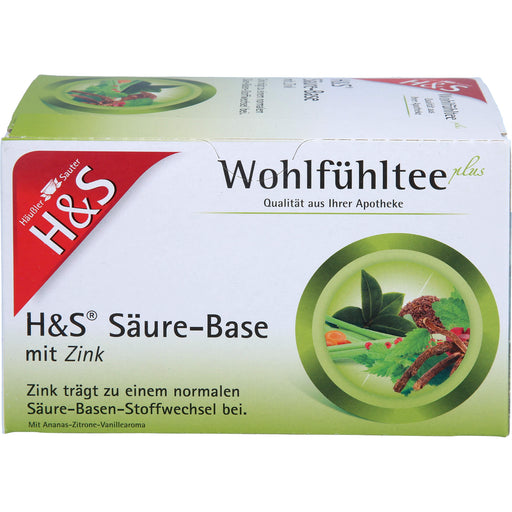 H&S Säure-Basentee mit Zink, 20 g Filterbeutel