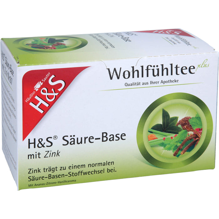 H&S Säure-Basentee mit Zink, 20 g Filter bag