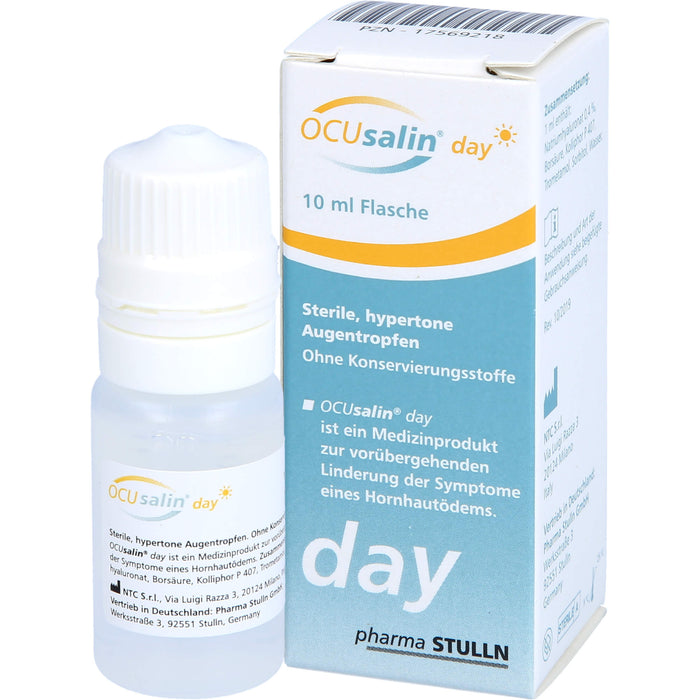 OCUsalin® day, sterile hypertone Augentropfen, 10 ml ATR