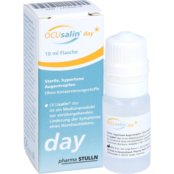 OCUsalin® day, sterile hypertone Augentropfen, 10 ml ATR