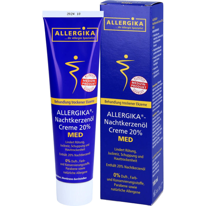 ALLERGIKA Nachtkerzenölcreme 20% MED, 100 ml Creme