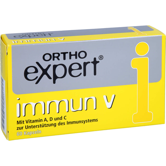 Orthoexpert Immun V Kapseln mit Vitamin A, D und C zur Unterstützung des Immunsystems, 60 pc Capsules
