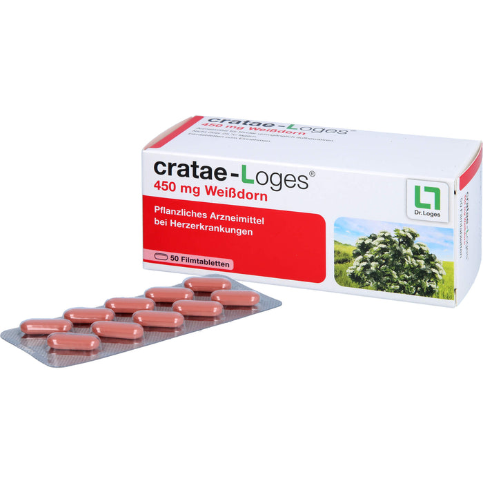 cratae-Loges® 450 mg Weißdorn, Filmtablette, 50 St FTA