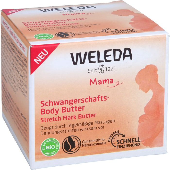 WELEDA Mama Schwangerschafts-Body Butter, 150 ml Crème