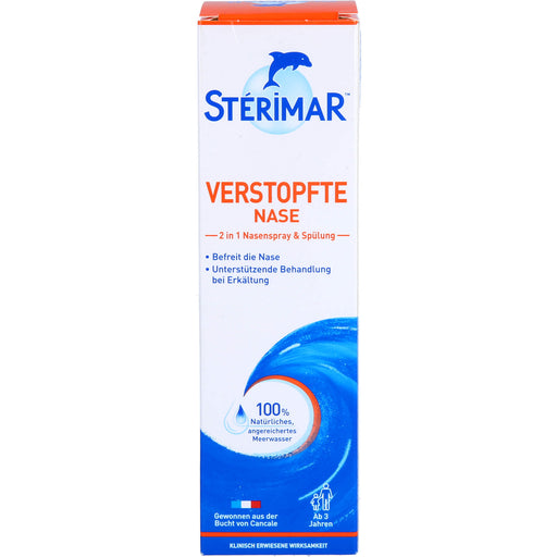 Sterimar Nasenspray Verstopfte Nase, 100 ml Lösung