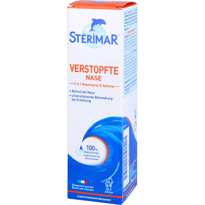 Sterimar Nasenspray Verstopfte Nase, 100 ml Lösung