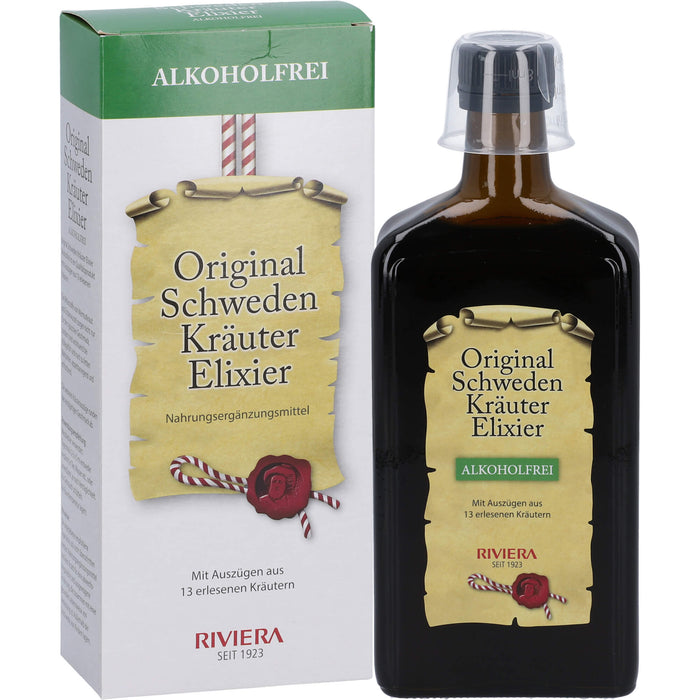 RIVIERA Original Schwedenkräuter alkoholfrei, 500 ml Lösung