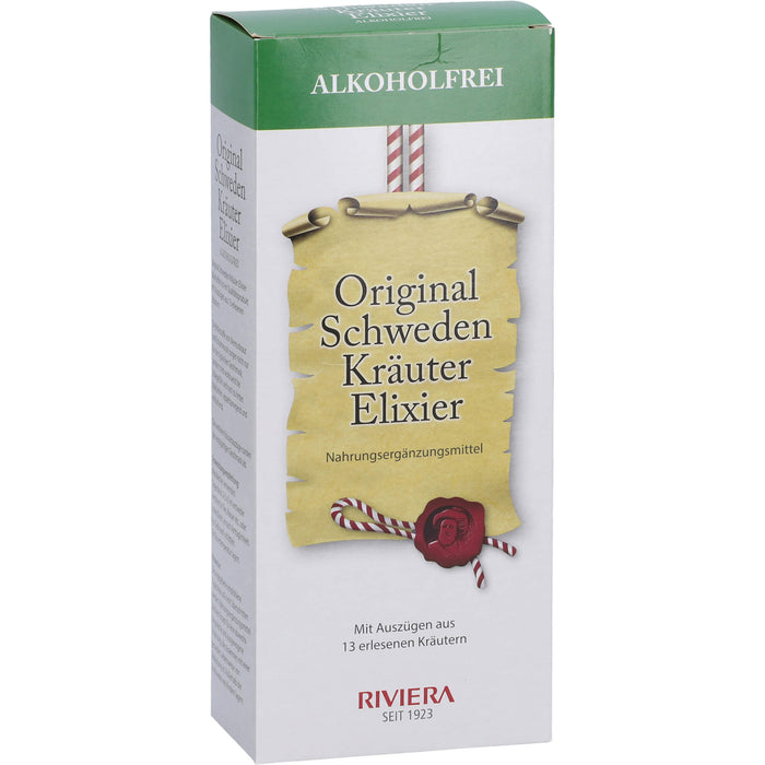 RIVIERA Original Schwedenkräuter alkoholfrei, 500 ml Lösung