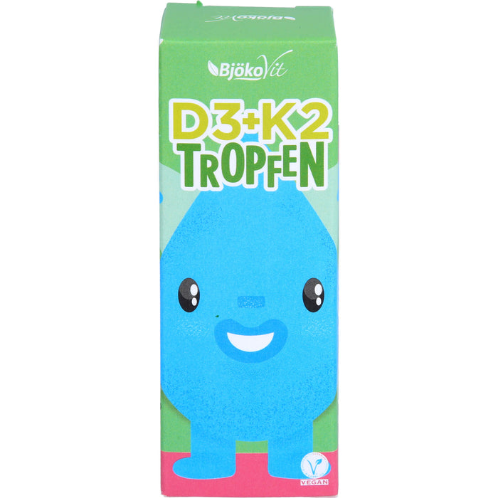 BjökoVit Vitamin D3 + K2 Tropfen für Kinder, 10 ml Lösung