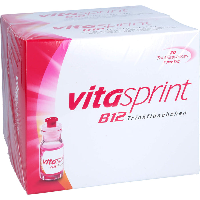 Vitasprint B12 Trinkfläschchen mit Vitamin B12 für mehr Energie, 60 pc Biberons