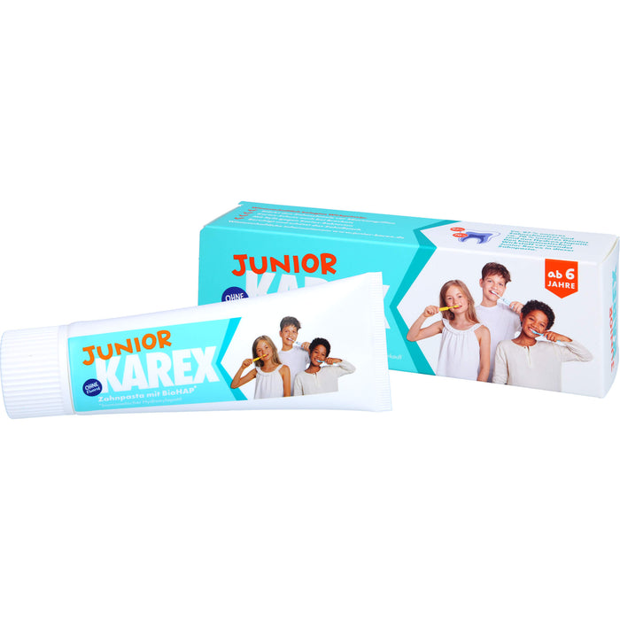 KAREX Junior Zahnpasta ab 6 Jahren, 65 ml Cream