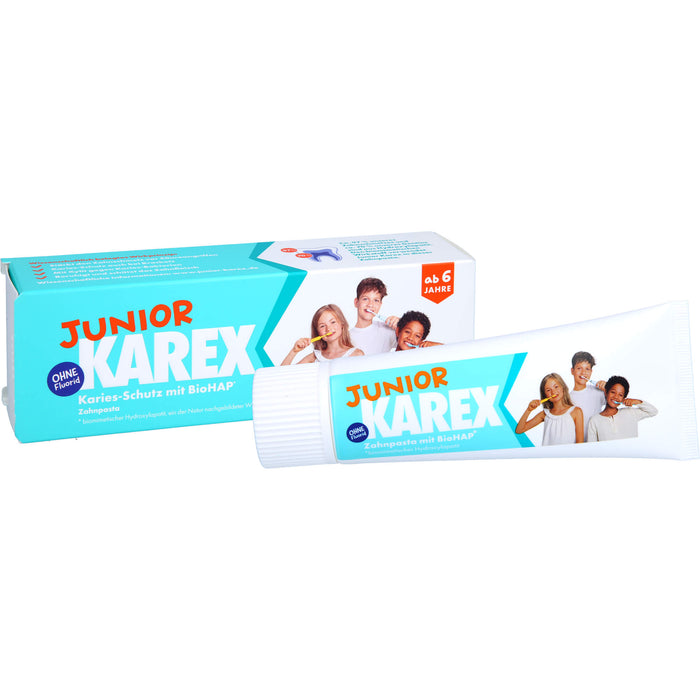 KAREX Junior Zahnpasta ab 6 Jahren, 65 ml Cream