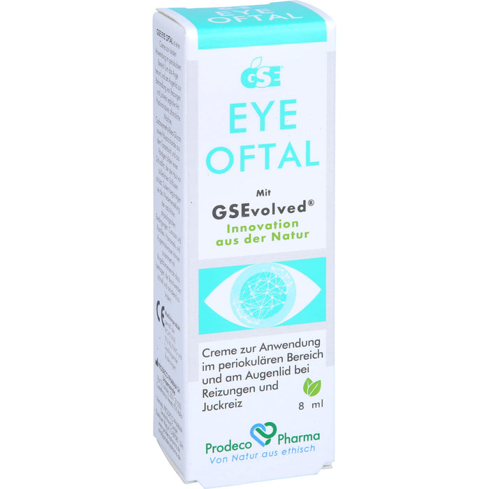 GSE Eye Oftal Creme bei Reizungen und Juckreiz am Augenlid, 8 ml Cream