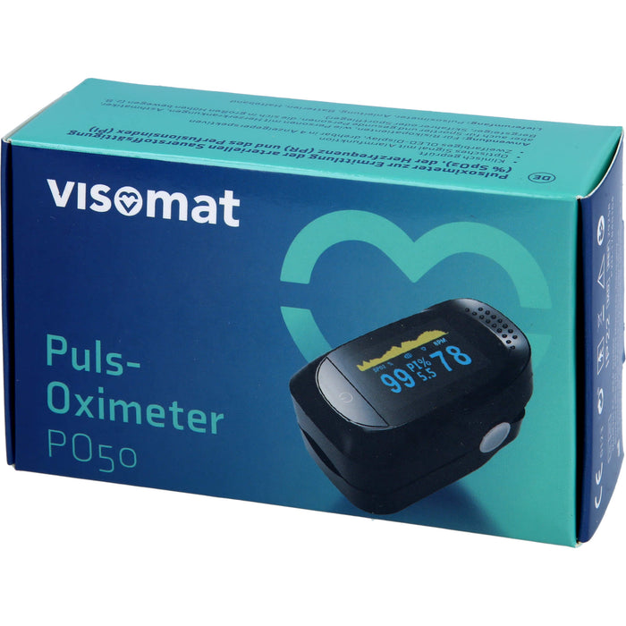 Visomat Pulsoximeter PO50 zur Ermittlung der arteriellen Sauerstoffsättigung, 1 pcs. Device