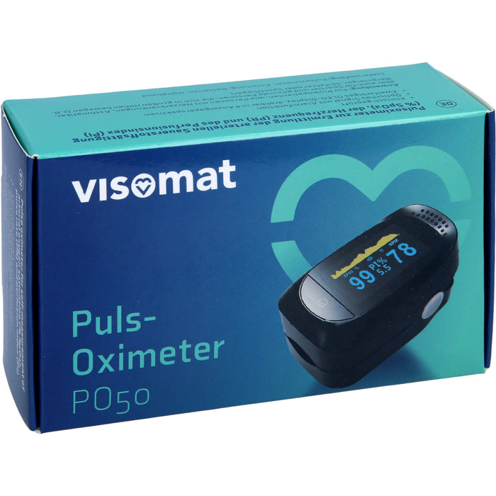 Visomat Pulsoximeter PO50 zur Ermittlung der arteriellen Sauerstoffsättigung, 1 pcs. Device