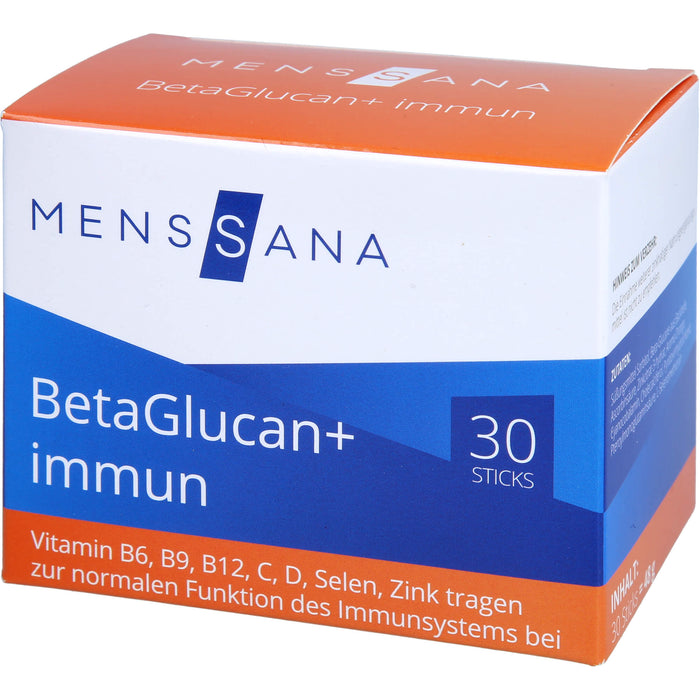 BetaGlucan+ immun MensSana®, 30 St PUL