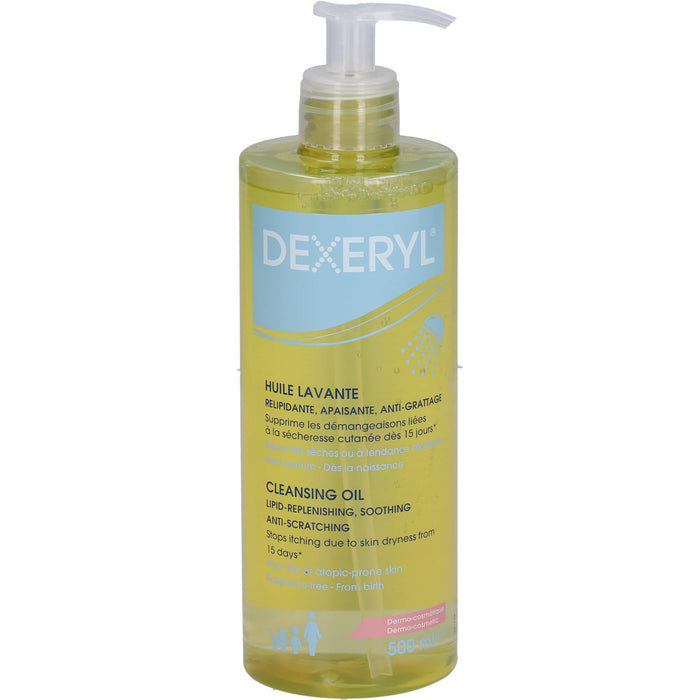 DEXERYL Reinigungsöl sanfte Reinigung bei trockener Haut, 500 ml Öl