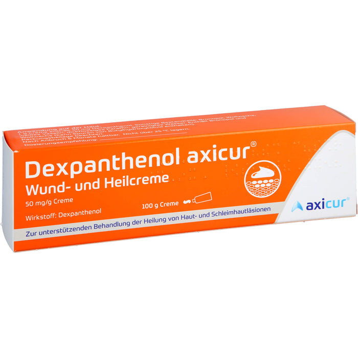 Dexpanthenol axicur® Wund- und Heilcreme, 50 mg/g Creme, 100 g CRE