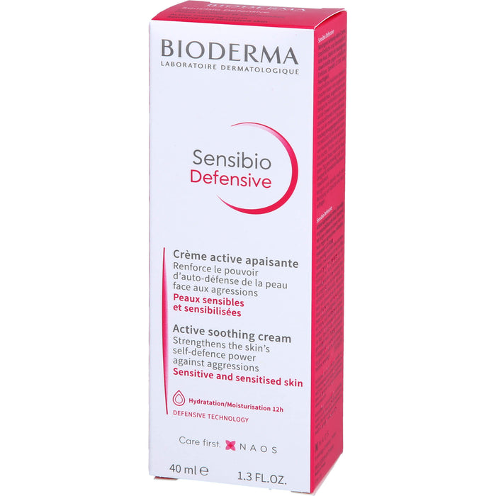 BIODERMA Sensibio defensive active Soothing Cream, 40 ml Crème