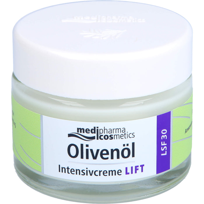 Medipharma Cosmetics Olivenöl Intensivcreme Lift LSF 30, 50 ml Creme