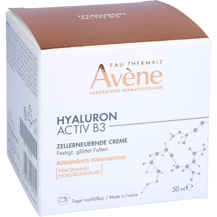 Avène Hyaluron Activ B3 zellerneuernde Creme mit Niacinamid, 50 ml Crème