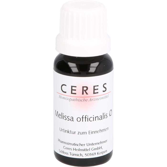 Ceres Melissa offic. Urtinktur, 20 ml Solution