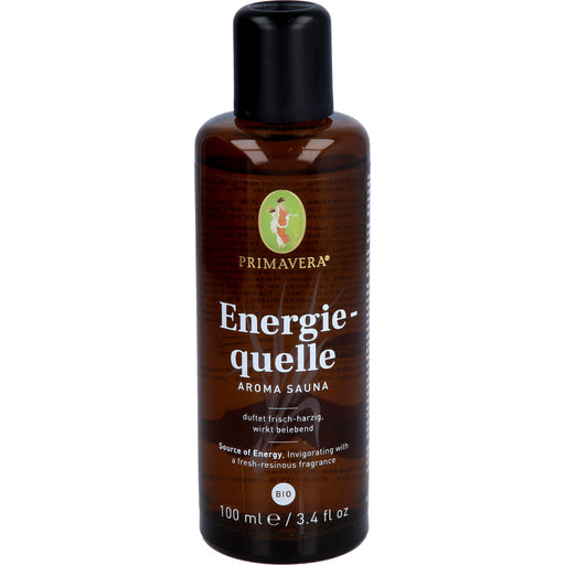 PRIMAVERA Energiequelle Aroma Sauna bio, 100 ml Lösung