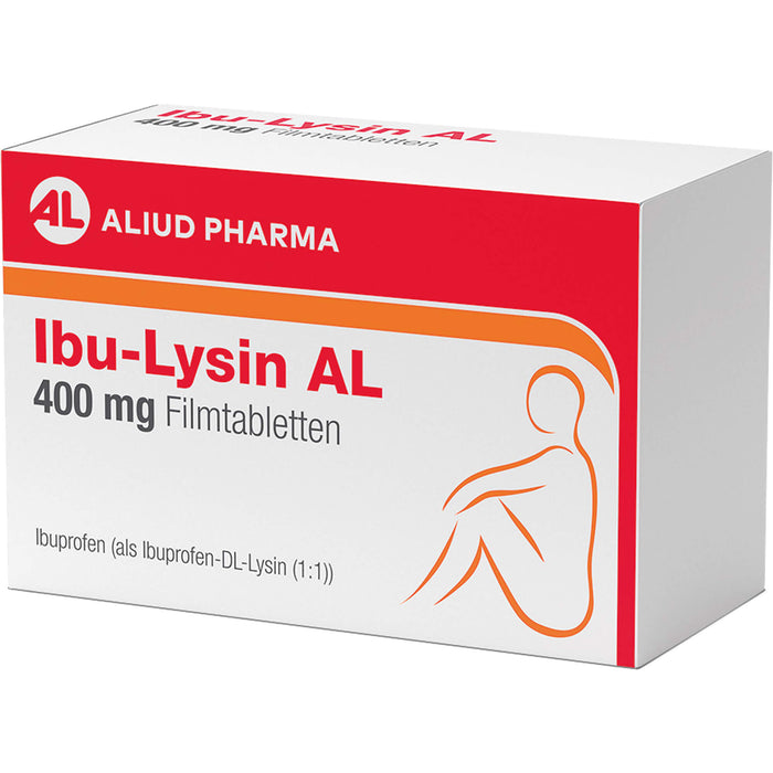 Ibu-Lysin AL 400 mg Filmtabletten bei akuten Schmerzen, 50 pc Tablettes