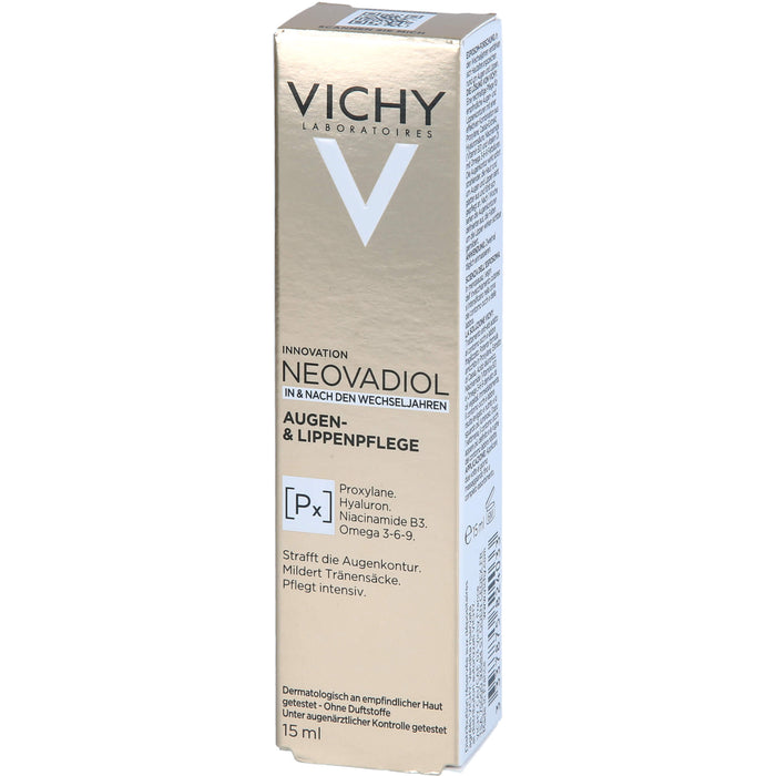 VICHY Neovadiol straffende Anti-Aging Augen- & Lippenpflege, 15 ml Cream
