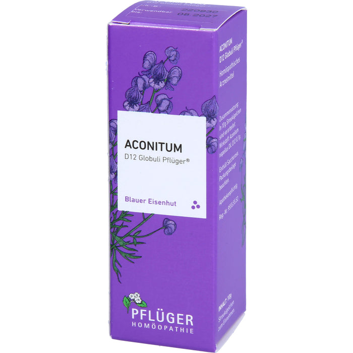 Pflüger Aconitum D12 Globuli Dosierspender, 10 g Globules