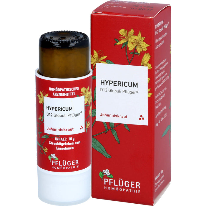 Pflüger Hypericum D12 Globuli, 10 g Globules