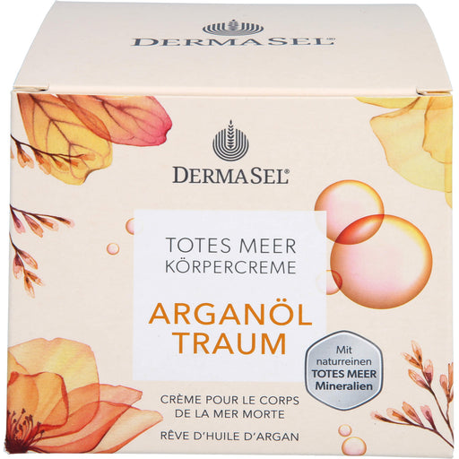 DERMASEL Totes Meer Arganöl Traum Körpercreme, 200 ml Creme
