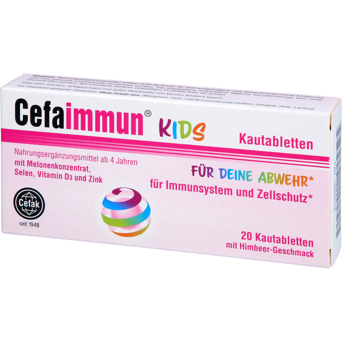 Cefaimmun Kids, 20 St KTA