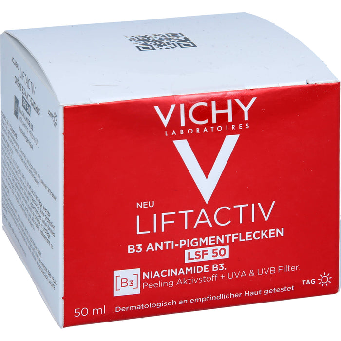 VICHY Liftactiv B3 Anti-Pigmentflecken Tagescreme LSF 50, 50 ml Crème
