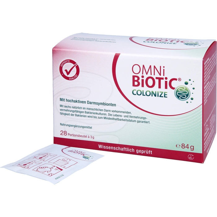 OMNI BIOTIC Colonize Pulver, 28 pc Sachets