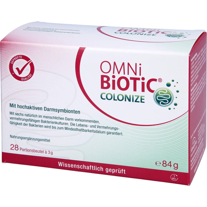 OMNI BIOTIC Colonize Pulver, 28 pc Sachets